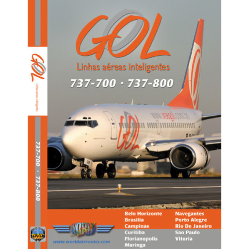GOL Transportes Aereos DVD - B737-700, B737-800