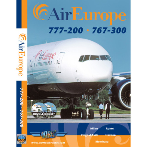Air Europa DVD - B777-200, B767-300