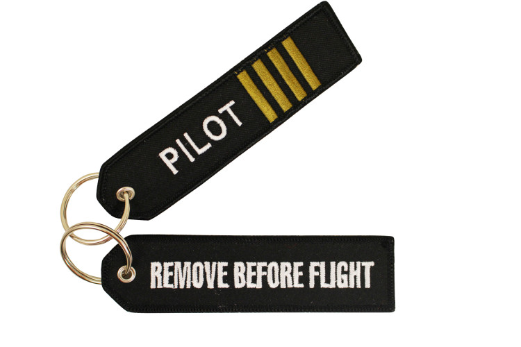Key ring - Pilot Keyring with Stripes