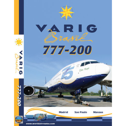 Varig Brasil DVD - Boeing 777-200