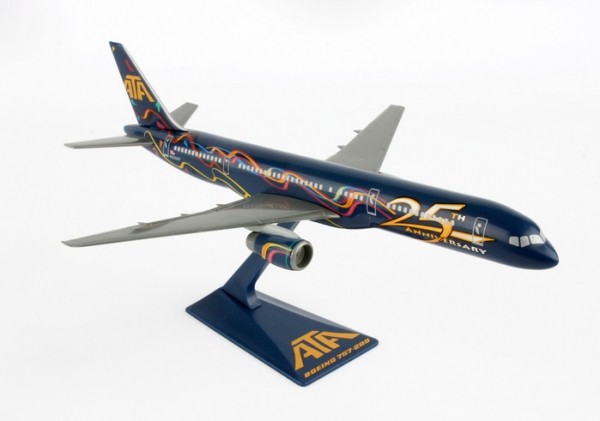 Flight Miniatures Boeing 757-200 ATA &quot;25th Anniversary&quot;