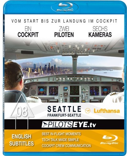 Seattle |:| BluRay |:| Cockpitflight Lufthansa | A330-300B |