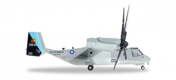 Herpa 557788 U.S. Marine Corps Bell/Boeing MV-22 Osprey - VMM-268 &quot;Red Dragons&quot;