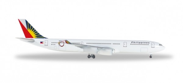 Herpa 529341 Philippine Airlines Airbus A340-300 &quot;75th Anniversary&quot;