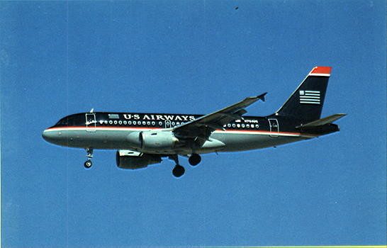 AK US Airways Airbus A319-100 #558