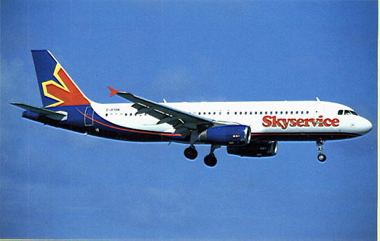 AK Skyservice Airlines Airbus A320-200 #550