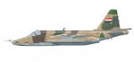 82MLCZ7206 Iraqi Air Force Sukhoi SU-25K &quot;Frogfoot&quot; - Jalieah Air Base, Iraq, 1991