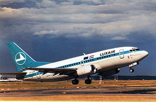 AK Luxair Boeing 737-500 #540