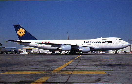 AK Lufthansa Cargo Boeing 747-200F #538