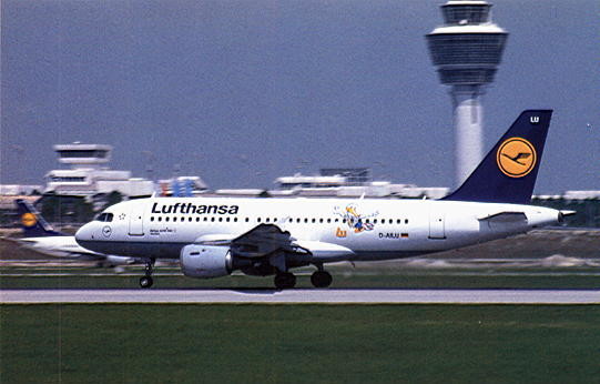 AK Lufthansa Airbus A319-100 #537