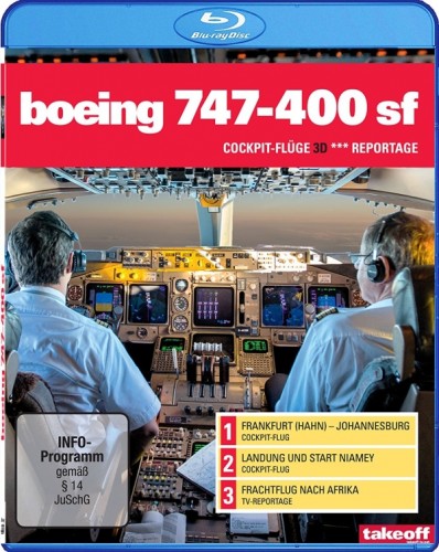 Take-off TV *** Boeing 747-400 SF *** Cockpit-Fl&uuml;ge *** BluRay