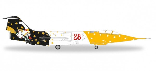 military Wings 580205 Italian AF Lockheed RF-104G Starfighter 28&deg; Grupo, 3&deg; Stormo &quot;Strega&quot;