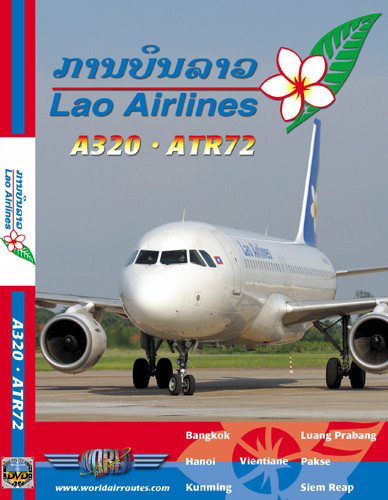 Lao Airlines DVD - Airbus A320, ATR72