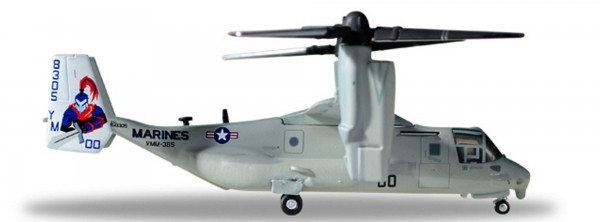 Herpa 558549 U.S. Marine Corps Bell/Boeing MV-22 Osprey -VMM-365 &quot;Blue Knights&quot; - 168305/00