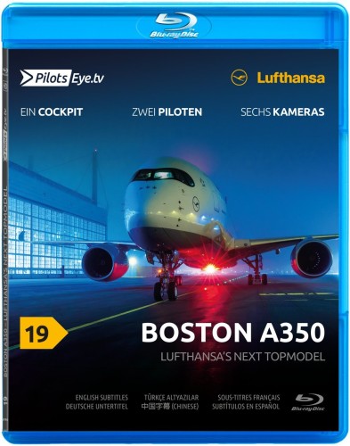 BOSTON | A350 |:| Blu-ray Disc&reg; |:| LUFTHANSA | Lufthansas next Topmodel