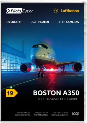 BOSTON | A350 |:| DVD |:| LUFTHANSA | Lufthansas next...