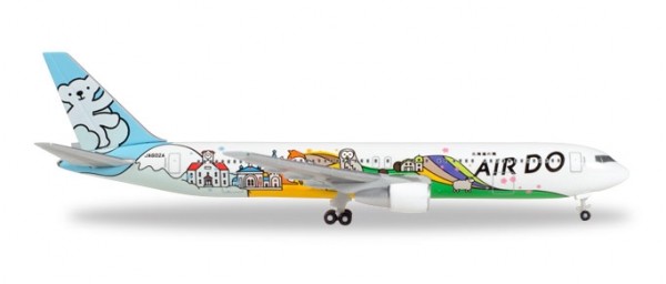 Herpa 531016 Air Do Boeing 767-300 &quot;Bear Do Hokkaido Jet&quot; - JA602A