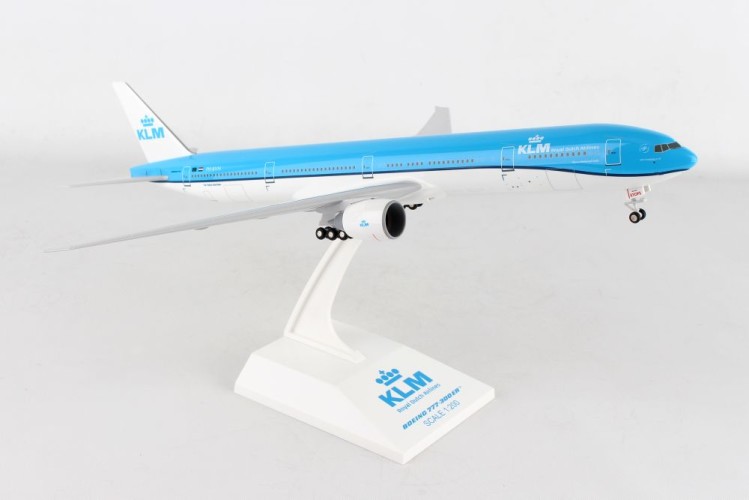 Skymarks Boeing 777-300 KLM PH-BVA Scale 1/200 w/gear