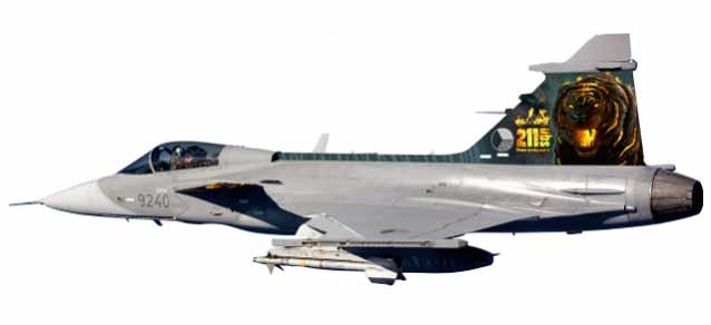 82MLCZ7209 Czech Air Force Saab JAS-39C Gripen - NATO...