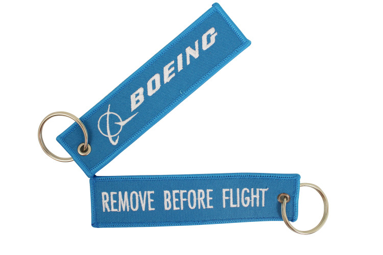 REMOVE BEFORE FLIGHT -Boeing- blau