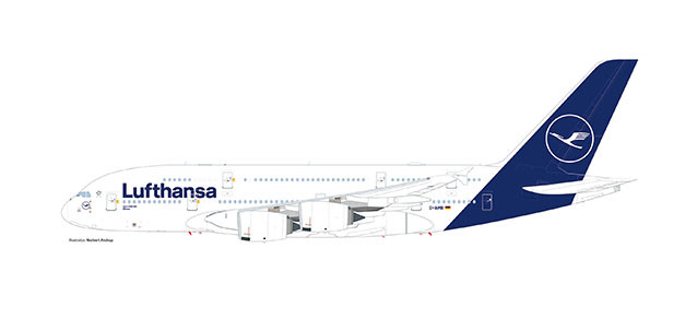 Herpa/Snap-Fit 612319 Lufthansa Airbus A380