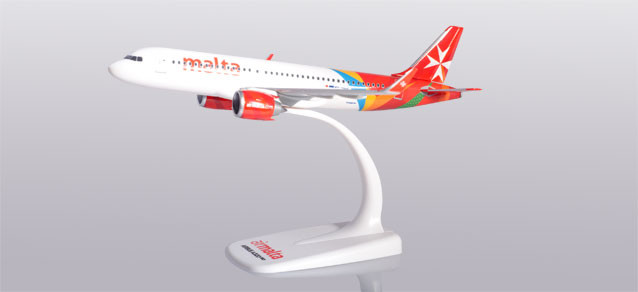 Herpa/Snap-Fit 612418 Air Malta Airbus A320neo