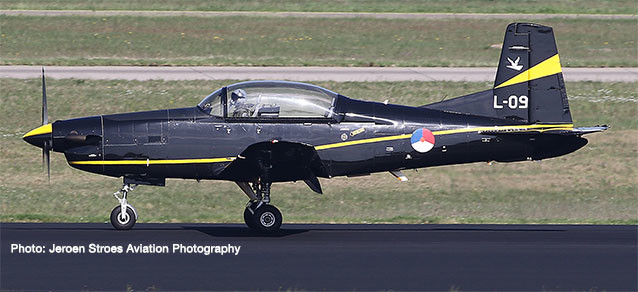 military Wings 580519 Royal Netherlands Air Force - 131 Sqd, Pilatus PC 7 Turbo Trainer