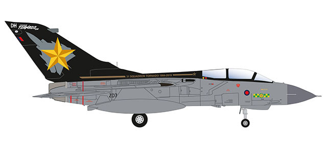 Herpa 570527 Panavia Tornado GR.4 Tornado Farewell No. 31 Squadron