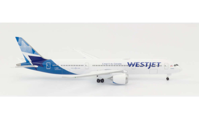 Herpa 533256 Westjet Boeing 787-9 Dreamliner - new colors