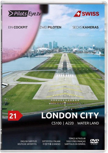 LONDON CITY LCY| CS100 | A220 |:| DVD |:| SWISS | Water Land