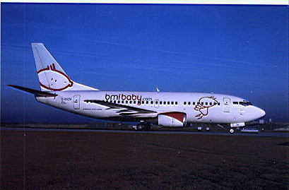 AK BMI Baby - Boeing 737-500 #501