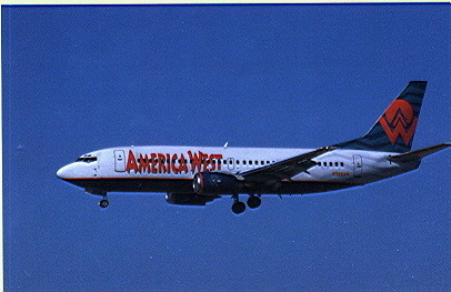 AK America West Airlines - Boeing 737-300 #491