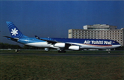 AK Air Tahiti Nui - Airbus A340-200 #468