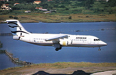 AK Aegean Airlines - Avro RJ 100 #472