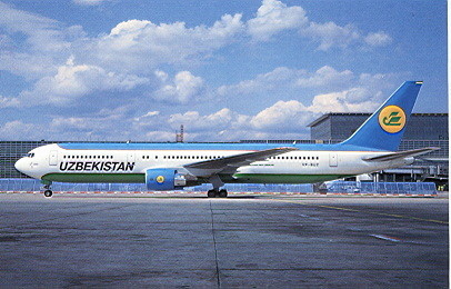 AK Uzbekistan - Boeing 767 #466