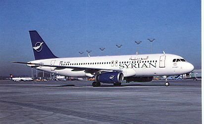 AK Syrianair - Airbus A320 #459