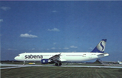AK Sabena - Airbus A321-200 #451