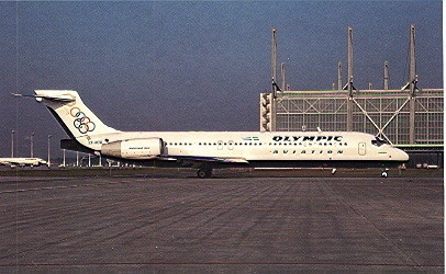 AK Olympic Aviation - Boeing 717 #444
