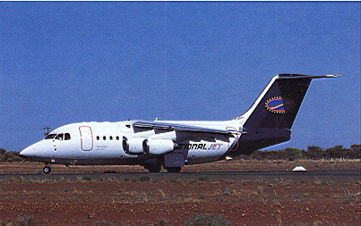 AK National Jet System - Avro 70 #441