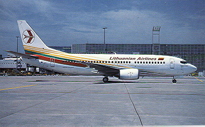 AK Lithuanian Airlines - Boeing 737-300 #434