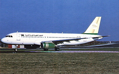 AK Libyan Arab Airlines - Airbus A320 #433
