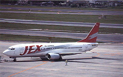 AK JAL Express - Boeing 737-400 #423