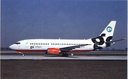 AK Go Airlines - Boeing 737-300 #419