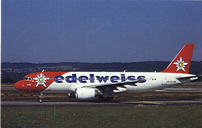 AK Edelweiss - Airbus A320 #413