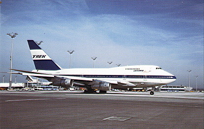 AK Trek Airways - Boeing B-747SP #377