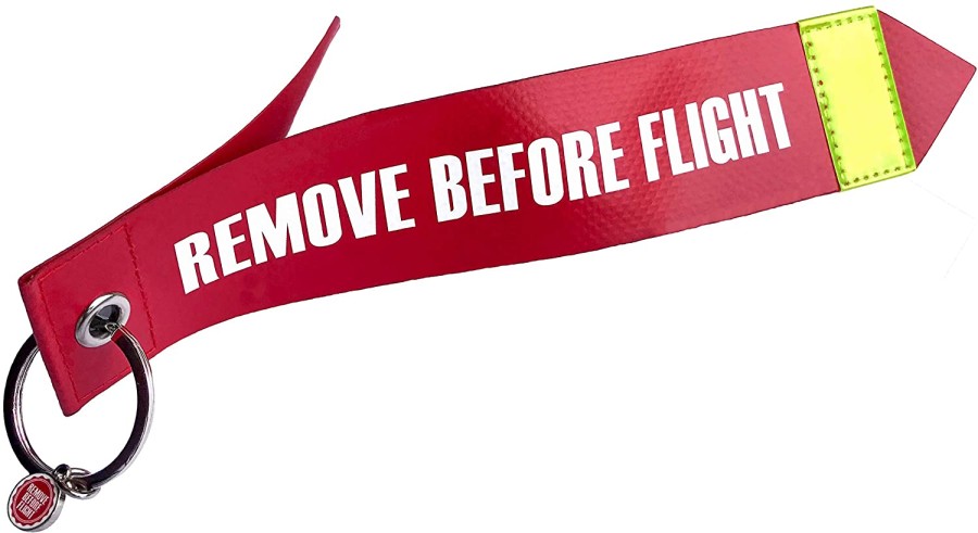 REMOVE BEFORE FLIGHT Jumbo-Originals 1 St&uuml;ck - Original Luftfahrtmaterial