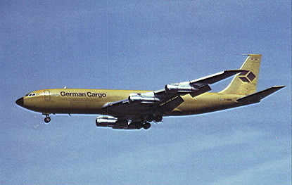 AK German Cargo - Boeing B-707-330C #361