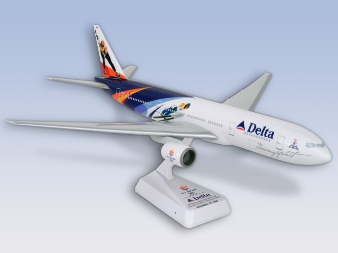 Flight Miniatures Boeing 777-200 Delta Olympics