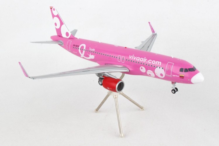 GeminiJets G2VVC823 Airbus A320-200 Viva Air &quot;Pink Livery&quot; Scale 1/200