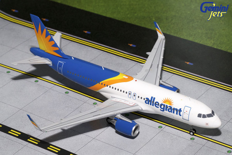 GeminiJets G2AAY664 Airbus A320-200S Allegiant Air Scale 1/200